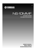 Yamaha NS-10-MMF-Owners-Manual 